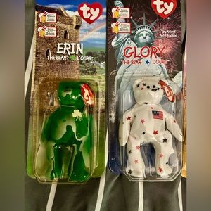 McDonalds Ty Teenie Beanie Babies Bears 1999